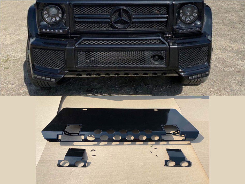 Mercedes-Benz W463 AMG G-Class Black Front Skid Plate